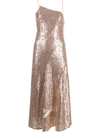 OFF-WHITE PAILLETTES SEQUINED SLIP DRESS