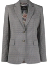 ETRO GEOMETRIC-PRINT JACQUARD BLAZER