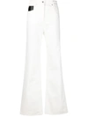 PACO RABANNE WIDE-LEG FLARED JEANS