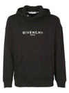 GIVENCHY GIVENCHY PARIS VINTAGE LOGO HOODIE