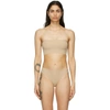 SKIMS BEIGE FITS EVERYBODY BANDEAU BRA