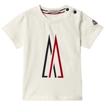 Moncler Babies'  Off-white Maglia T-shirt
