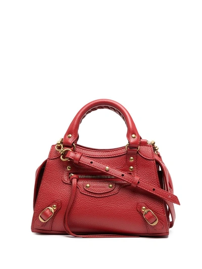 Balenciaga Borsa City Mini In Red