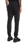 90 Degree By Reflex Brushed Fleece Joggers In Camo Black Com