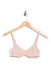 Dkny Soft Tech Unlined Underwire Demi Bra In Blossom Dk