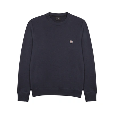 Ps By Paul Smith Ps Paul Smith Man Sweatshirt Midnight Blue Size Xl Organic Cotton