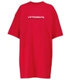 VETEMENTS LOGO棉质针织T恤,P00516404