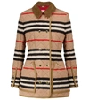 BURBERRY ICON STRIPE绗缝羊毛夹克,P00529497
