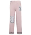 BARRIE MYTHERESA独家发售 - 印花羊绒混纺直筒裤,P00536977