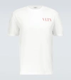 VALENTINO VLTN SHORT-SLEEVED COTTON T-SHIRT,P00522268