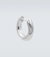 All Blues Silver Polished Thin Almost Single Earring In Silver