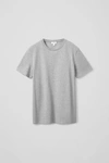 Cos Regular-fit T-shirt In Grey