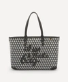 ANYA HINDMARCH I AM A PLASTIC BAG SMALL MOTIF RECYCLED COATED CANVAS TOTE BAG,000722162