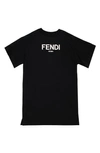 FENDI KIDS' LOGO GRAPHIC T-SHIRT DRESS,JFI225 AEXL