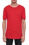Allsaints Slim Fit Crewneck T-shirt In Red