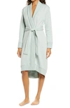 Ugg Blanche Ii Double-knit Fleece Robe In Succulent Heather
