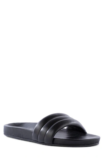 Seychelles Low Key Slide Sandal In Black