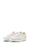 Nike Daybreak Classic Sneaker In Pale Ivory/ Bright Mango