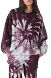 ELECTRIC & ROSE NEIL TIE DYE SWEATSHIRT,LFCV06