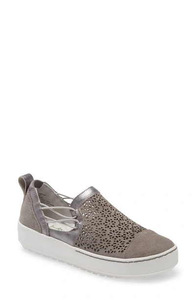 Jambu Women's Erin Casual Slip-ons In Gray - Gunmetal