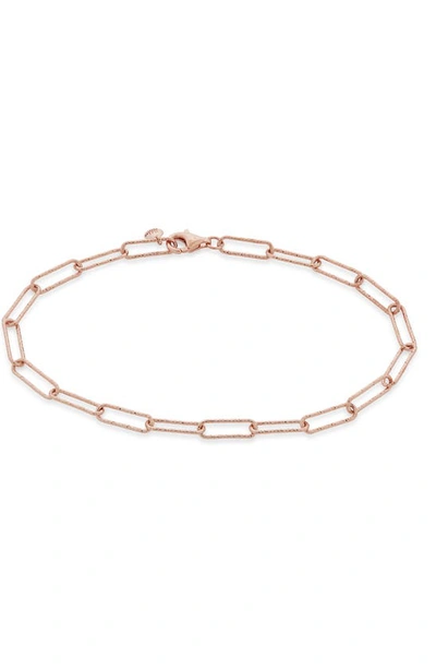 MONICA VINADER MONICA VINADER ALTA TEXTURED CHAIN LINK BRACELET,RP-BL-RECB-NON