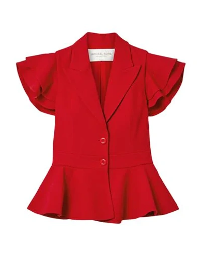 Michael Kors Suit Jackets In Red