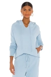 Nili Lotan Janie Hoodie In Light Blue