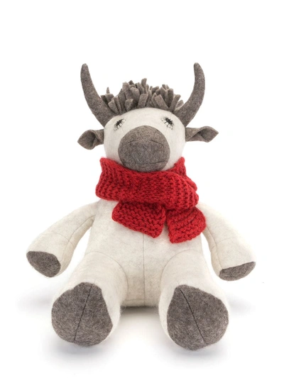 Norlha Holiday Yak Toy In White