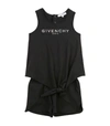 GIVENCHY KIDS KNOTTED LOGO PLAYSUIT (4-14 YEARS),16107667