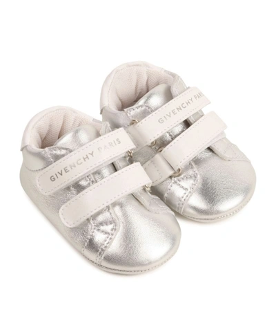 Givenchy Babies' Kids Leather Logo Booties