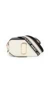 The Marc Jacobs Snapshot Camera Bag In New Cloud White Multi