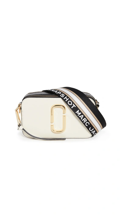 The Marc Jacobs Snapshot Camera Bag In New Cloud White Multi