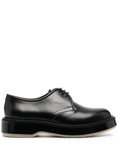 Adieu Type 54 Derby Shoes In Black