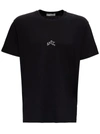 GIVENCHY REFRACTED T-SHIRT WITH CONTRASTING LOGO PRINT
