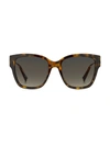 GIVENCHY 55MM SQUARE SUNGLASSES,400013702433