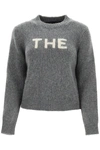 MARC JACOBS (THE) SWEATER WITH "THE" INTARSIA