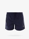 Stone Island Felpa Pantalone Shorts In Blue