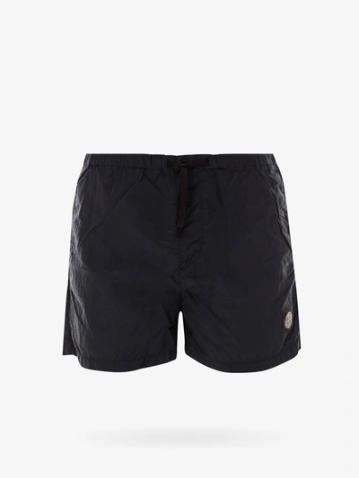 Stone Island Swim Trunk In Grey