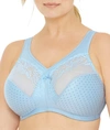 Glamorise Magiclift Wire-free Minimizer Bra In Light Blue