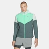 Nike Windrunner Men's Running Jacket In Barely Green/smoke Grey/green Glow