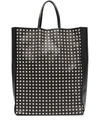 10 Corso Como Monogram Pattern Tote In Black