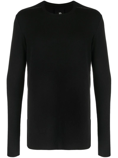 Thom Krom Long-sleeve T-shirt In Black