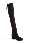 Stuart Weitzman Tieland Over The Knee Boot In Blasue