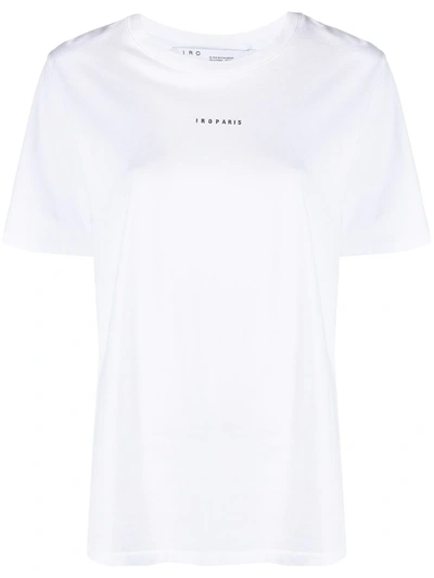 Iro Logo Print T-shirt In White