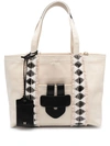 TILA MARCH INDIAN BAND COTTON TOTE BAG