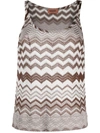 MISSONI CROCHET-KNIT TANK TOP