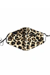 ONE SIMPLE KINDNESS ONE SIMPLE KINDNESS LEOPARD FACE COVERING,6264491442350