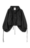 AERON JIRA CROPPED HOODED WINDBREAKER