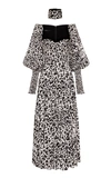 ALEX PERRY ADDILYN PRINTED SILK-SATIN MIDI DRESS DDILYN SILK SATIN SWEETHEART BALLON SLEEVE TIER DRESS W/ CUFF