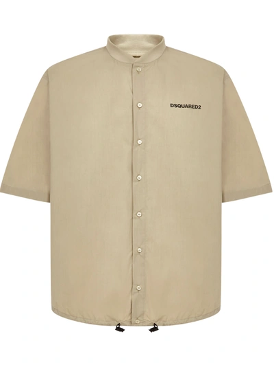 Dsquared2 Shirt In Beige